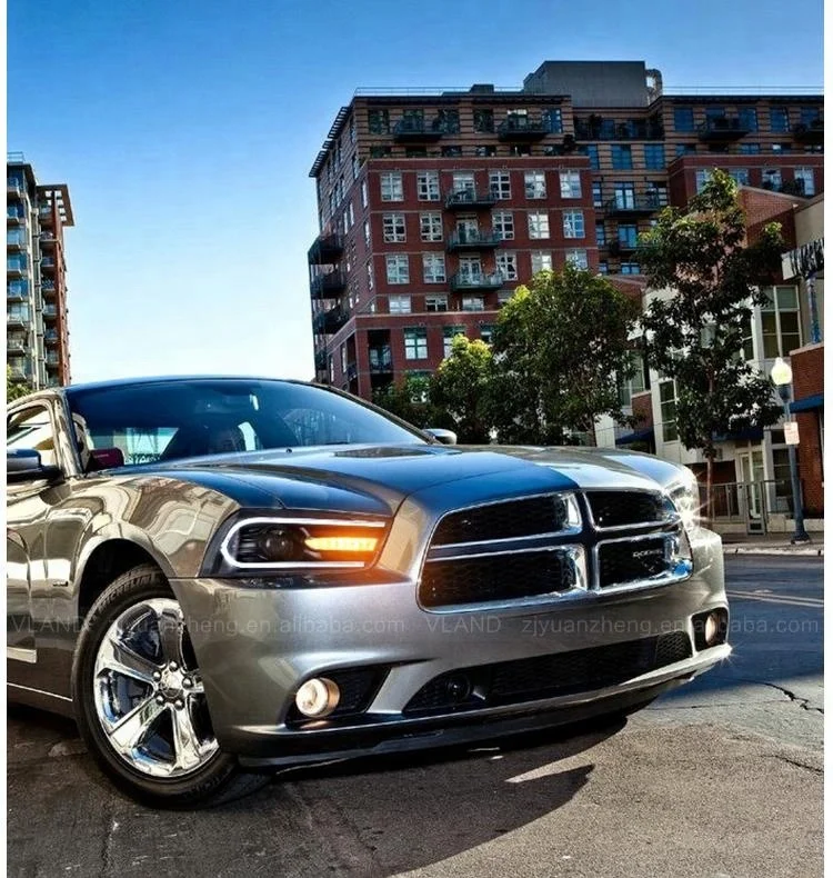 VLAND factory manufacture Upgraded LED Headlights 2011-2014 Dodge Charger SXT(100th Anniversary Edition) Head Lamp