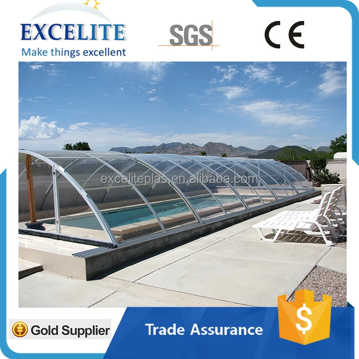 100% Maintenance Retractable Aluminium Swimming Pool Cover