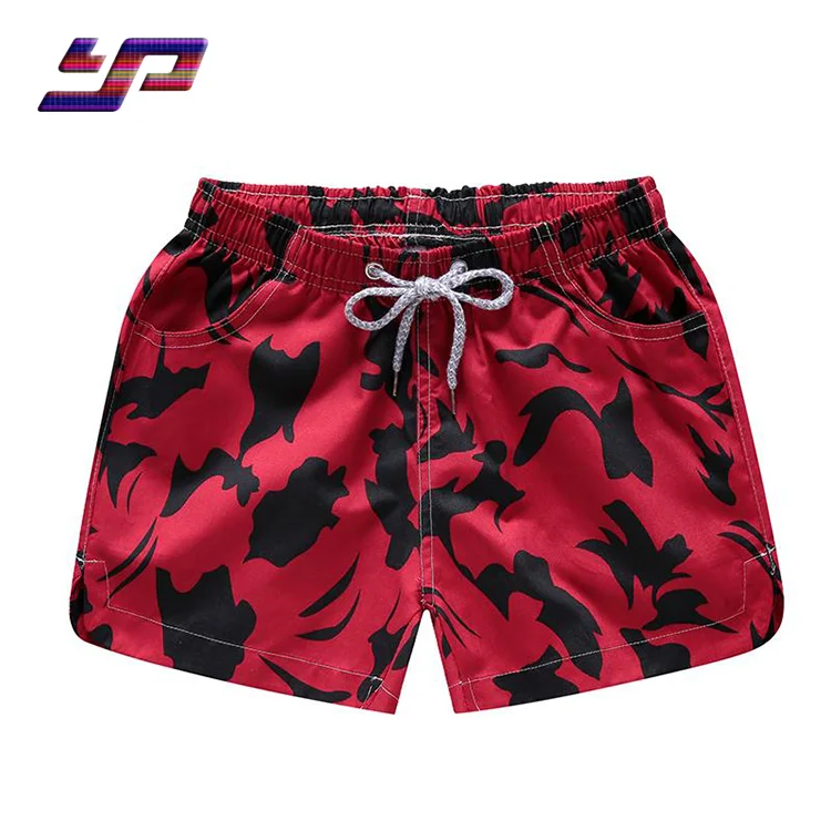 High quality 4 way stretch sportswear swim beach board trunks pants for men beach clothes