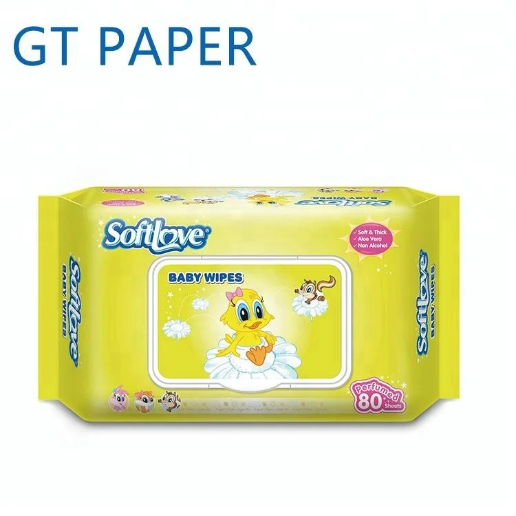 
Softlove china wholesale custom disposable natural comfort baby wet wipes 