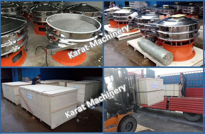 removing impurity plastic high efficiency device rotary vibrating screen sieve