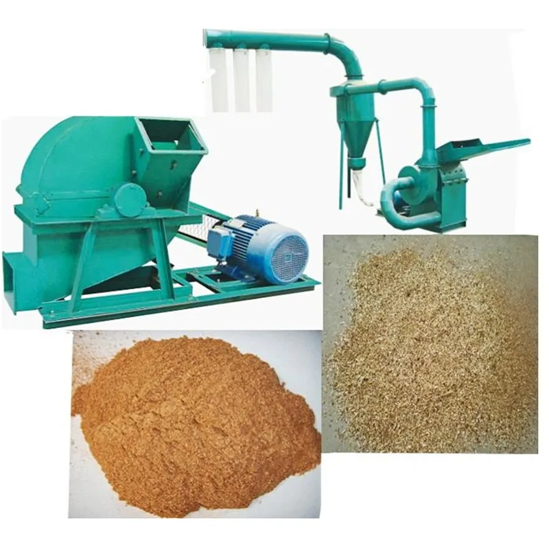 wood sawdust making machine wood branches crushing machine  grinder Wood Chipper Making Machine