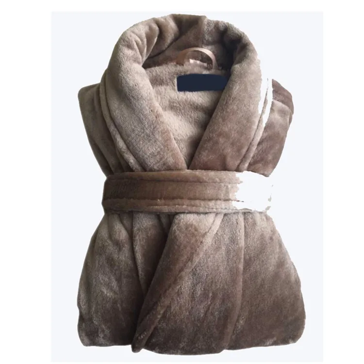 Роскошный мужской банный халат из кораллового флиса, банный халат для отеля, мужской халат, банный халат на заказ, фланелевый Халат с вышивкой для отеля