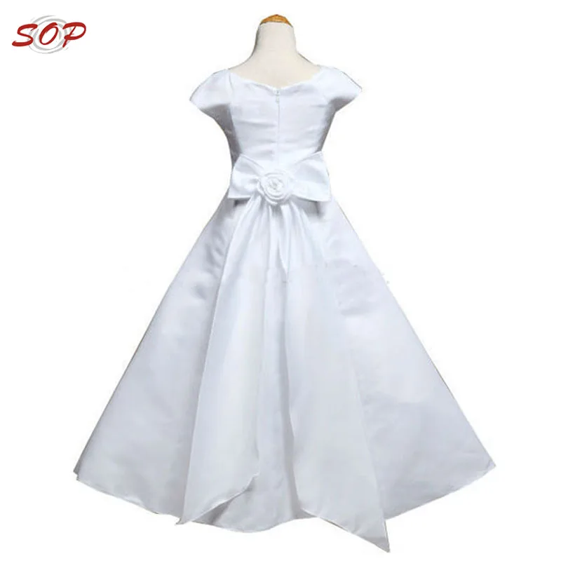 One piece party flower dresses for girls 12 years girls