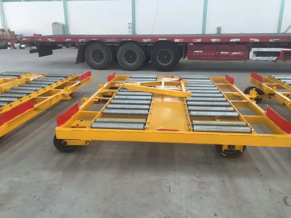 tractor towing dolly/ airport baggage dolly