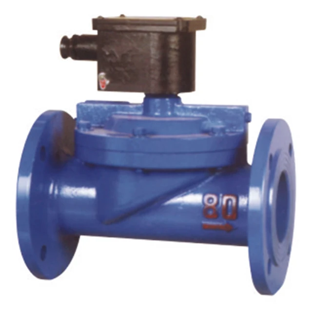 ZCSB-80F cast iron flange electromagnet solenoid valve