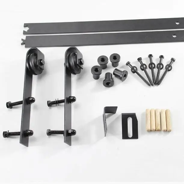 
 Наружная деревянная дверная система в американском стиле, раздвижная дверь сарая, фурнитура  