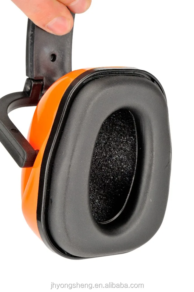 GuardRite Brand Red Extension Noise Reduction Ear Muff, Defender Ear Protection E-2007