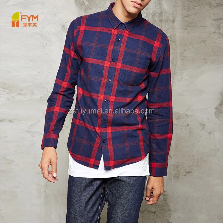 
fashion designer slim fit casual checked shirts for men 