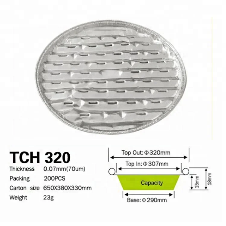 BBQ Barbecue foil Grill Tray disposable use