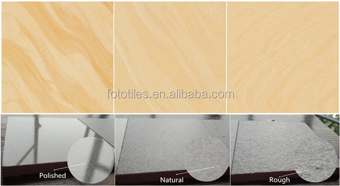 60x60cm full body golden beige non slip outdoor porcelain tile