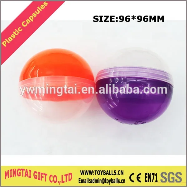 Round Plastic Capsule For Toys