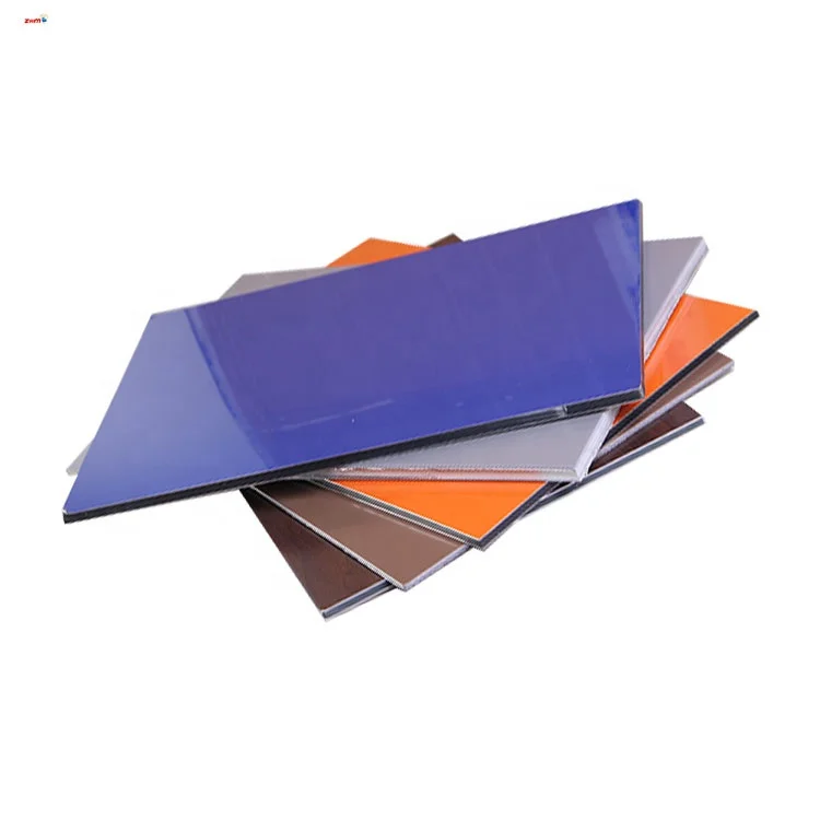 ACP Nano-PVDF wall clading system aluminum composite ceiling panel/ACP Interior paint  Metal plate