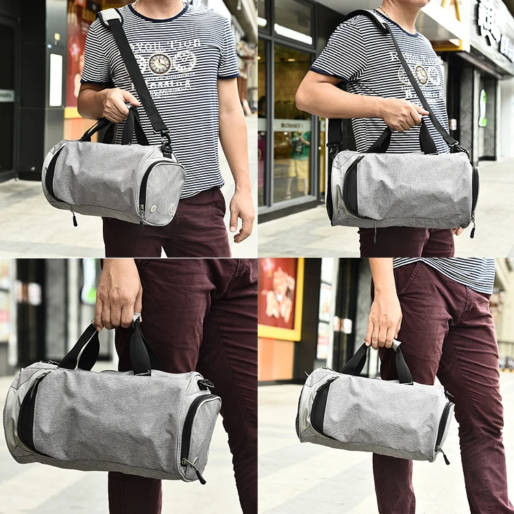 Waterproof Sports Travel Gym Bag Shoe Compartment Mens Hand Carry Backpack Outdoor Shoulder Bag