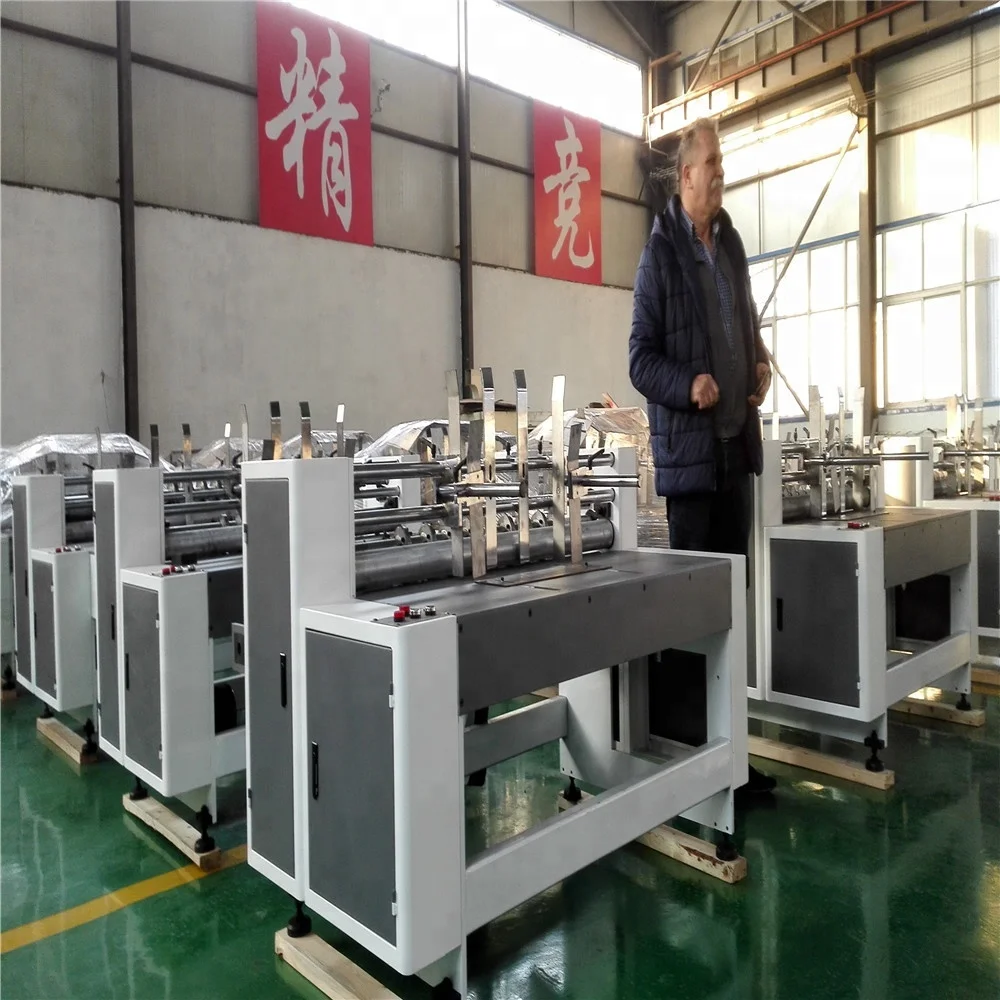Easy operation corrugated automatic card board partition slotter machine