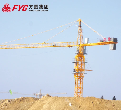 QTZ125 TC6015A 10t tower crane 10 ton cranes