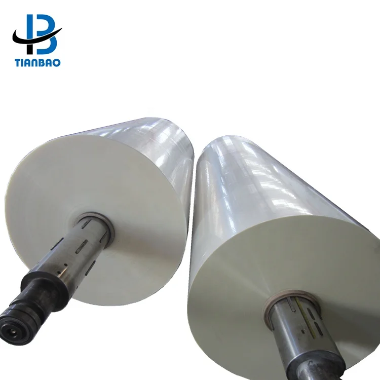 BOPP Film In Transparent Clear Plastic Film Clear Mylar Film Roll