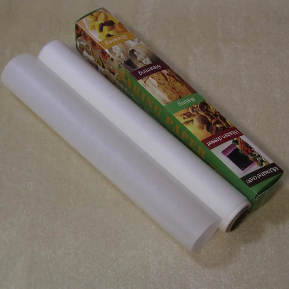 
60 gsm printed logo parchment paper roll 