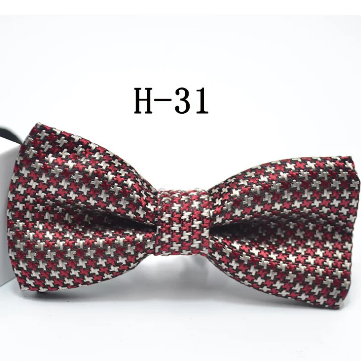 
YY10110C China factory checked pattern boys bowties for school kids bow tie wholesale 