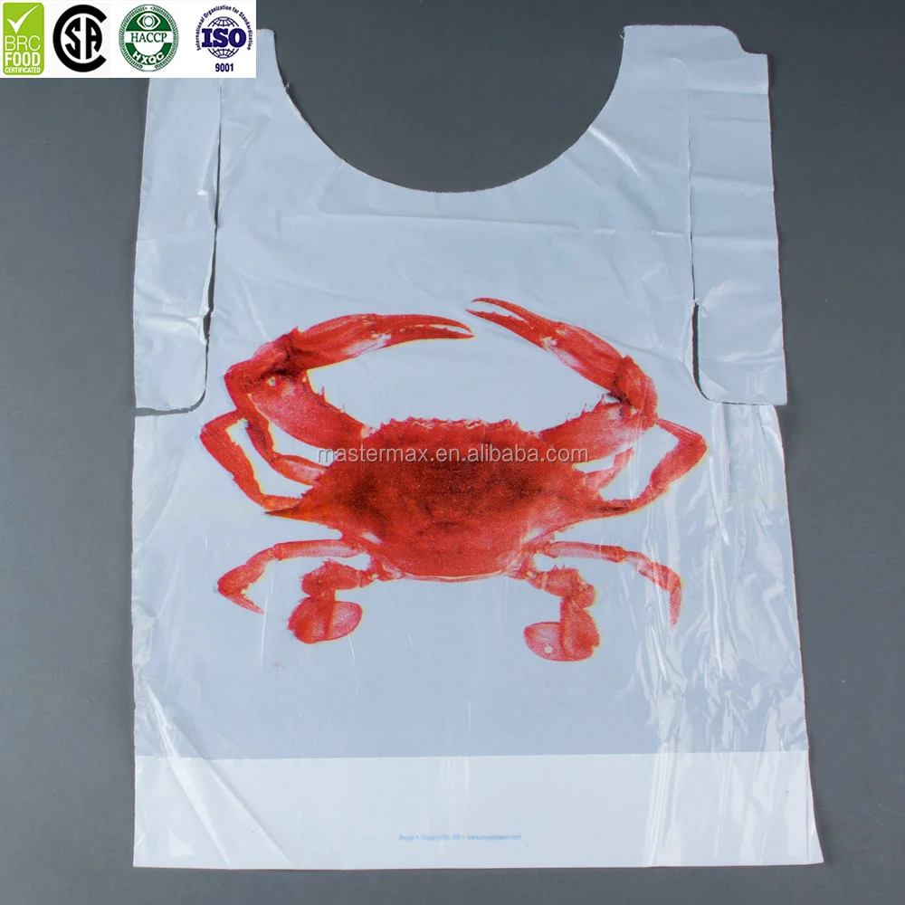 
OEM manufacturer disposable restaurant bibs 