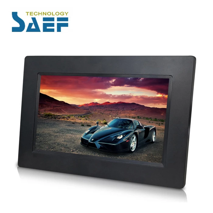 7 Inch 300cd/m brightness tft LCD Wall Mounted Android 4.4 Android Advertising Display tablet screen panel support wifi