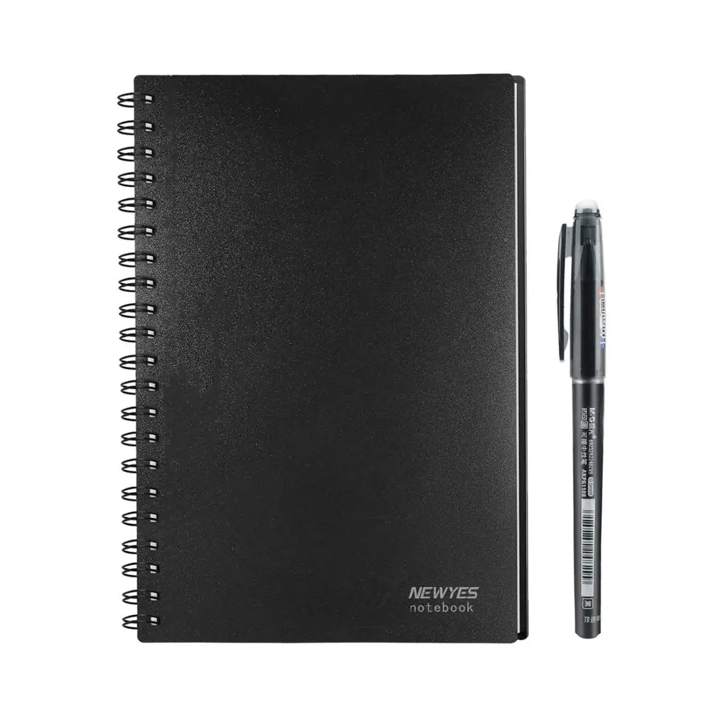 Oem/Odm Office Recycled Stone Paper Erasable Notepad Spiral Smart Rewritable Notebook