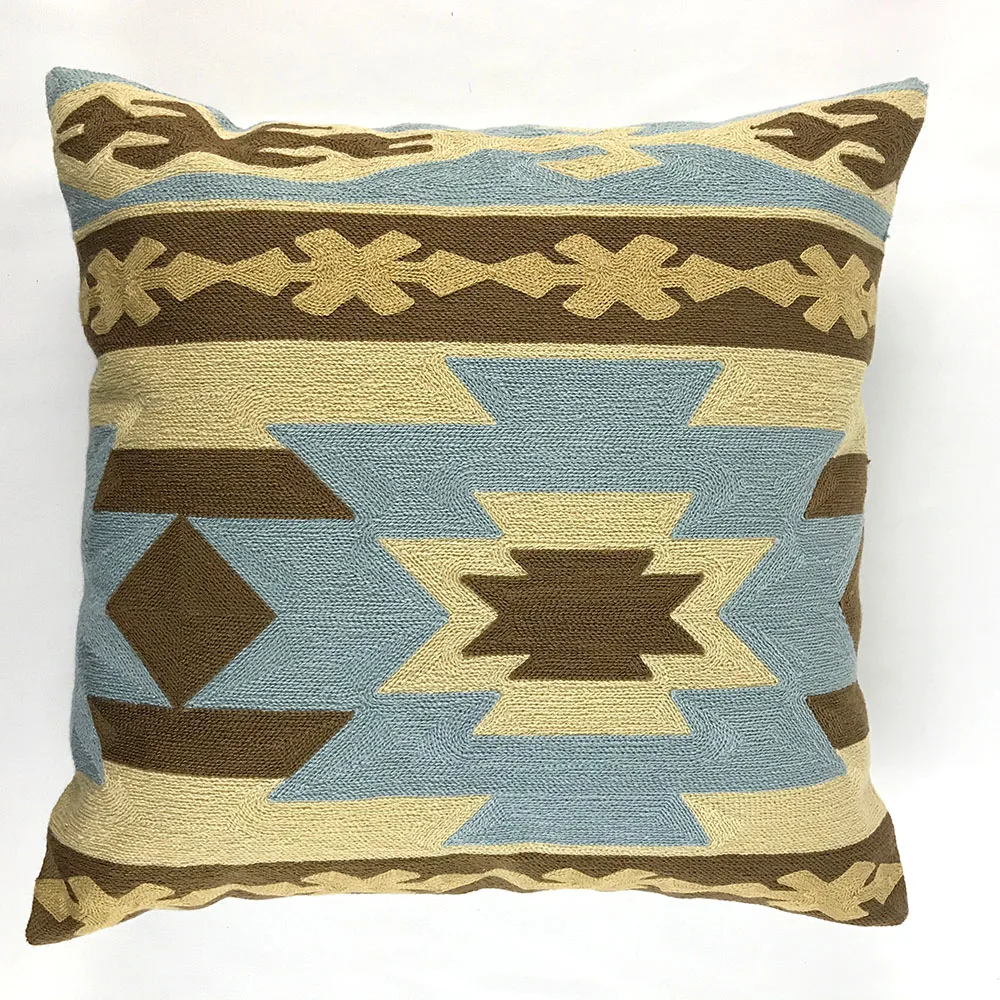 Buti turkish Embroidery fancy Latest throw pillow decorative customized pillowcases moroccan cushion covers