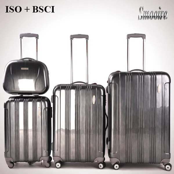 stylish royal polo style 100% PC travel luggage trolley case