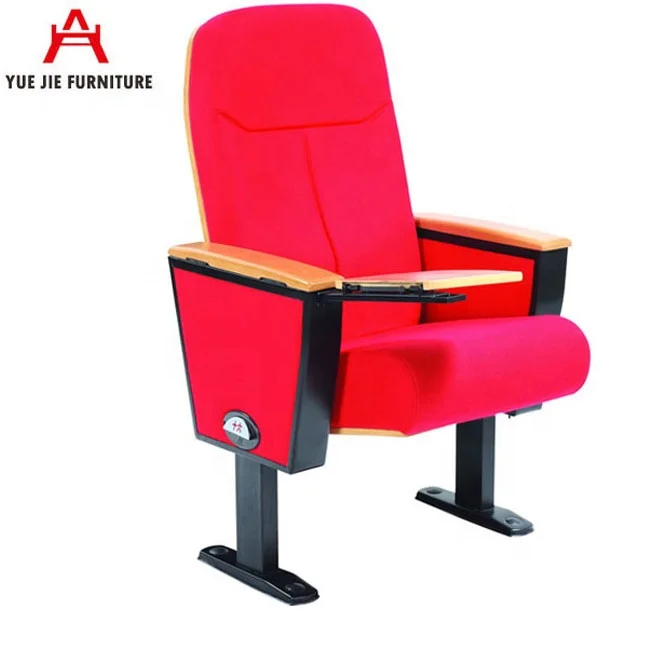 Foldable Auditorium Chair With Writing Pad