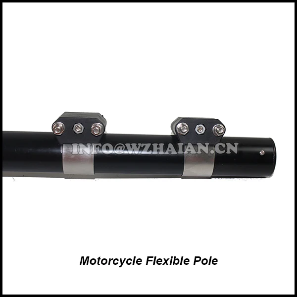 Warning Motorcycle Strobe Lights Traffic Advisory Led Rotating Tail Motorcycle Rear Pole Flashing Light