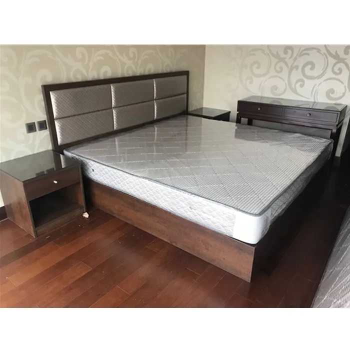 Wooden Budget Hotel Room Sets King Size Bed Furniture