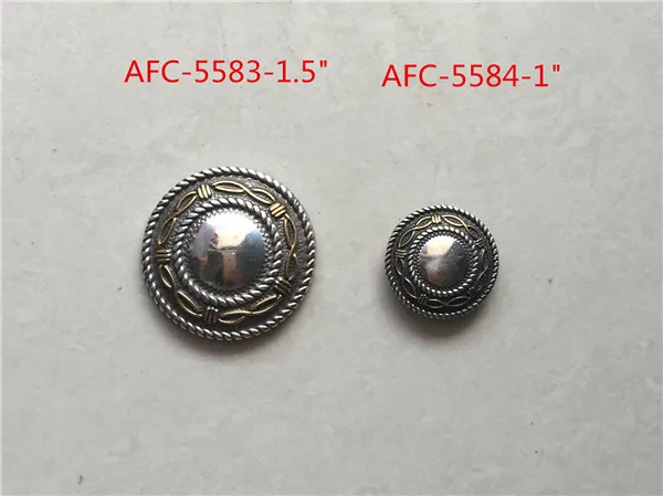 antique conchos buckles with rope