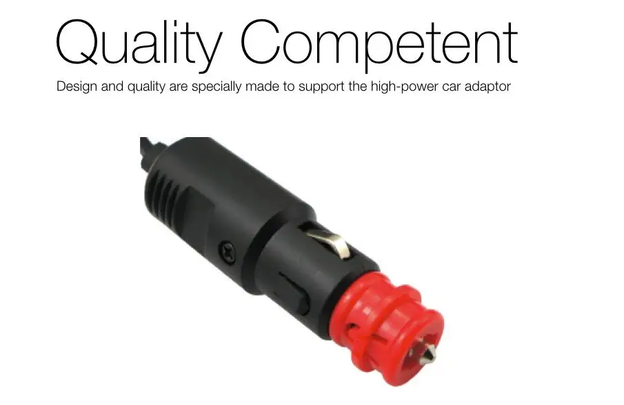 car vehicle cigarette lighter charger adaptor