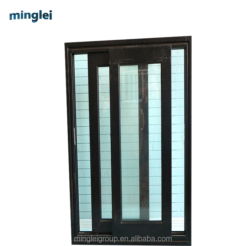 Minglei industrial security glass vinyl clad upvc sliding windows and doors sri lanka grill design opener exhaust fan
