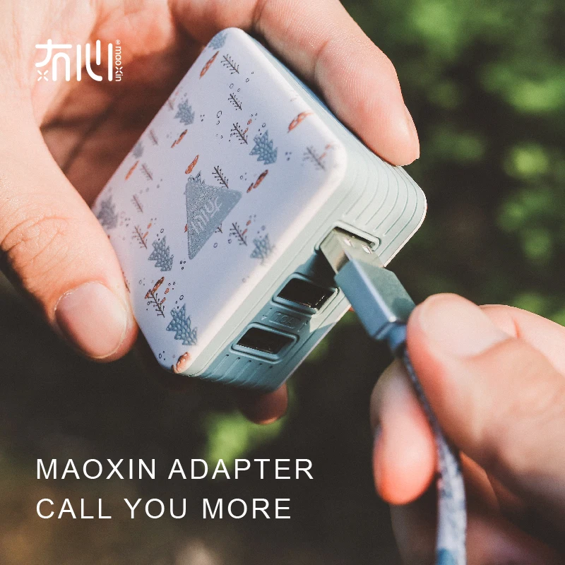 Mao-Xin Mini usb adapter with foldable plug for iphone