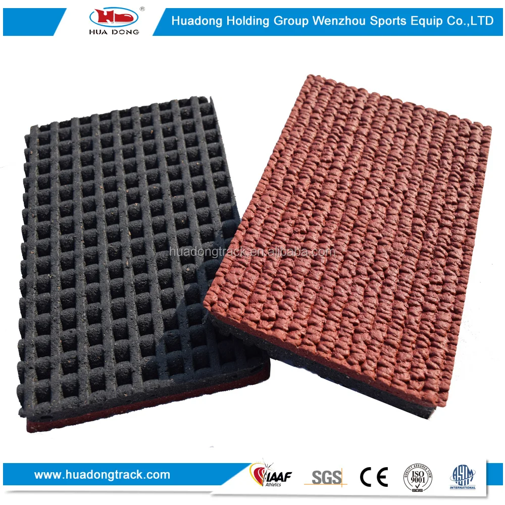 
indoor rubber running track surface, rubber athletic track 
