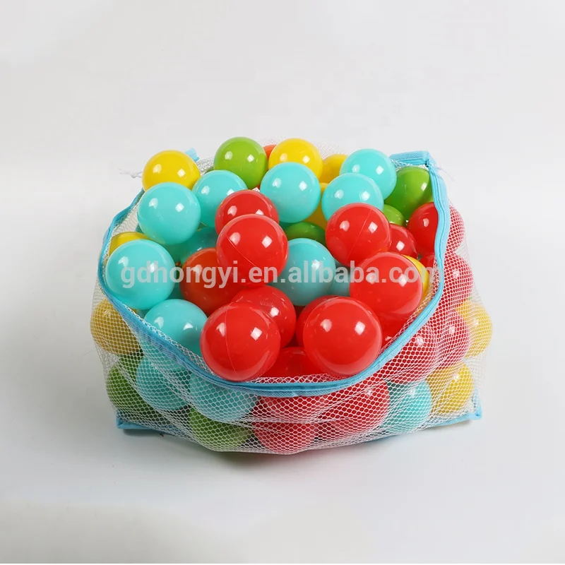 High Quality 200pcs 6cm Multi-Colored LDPE Plastic Ball Toy China Professionally Made Durable Colorful Polyethylene Hollow Toy