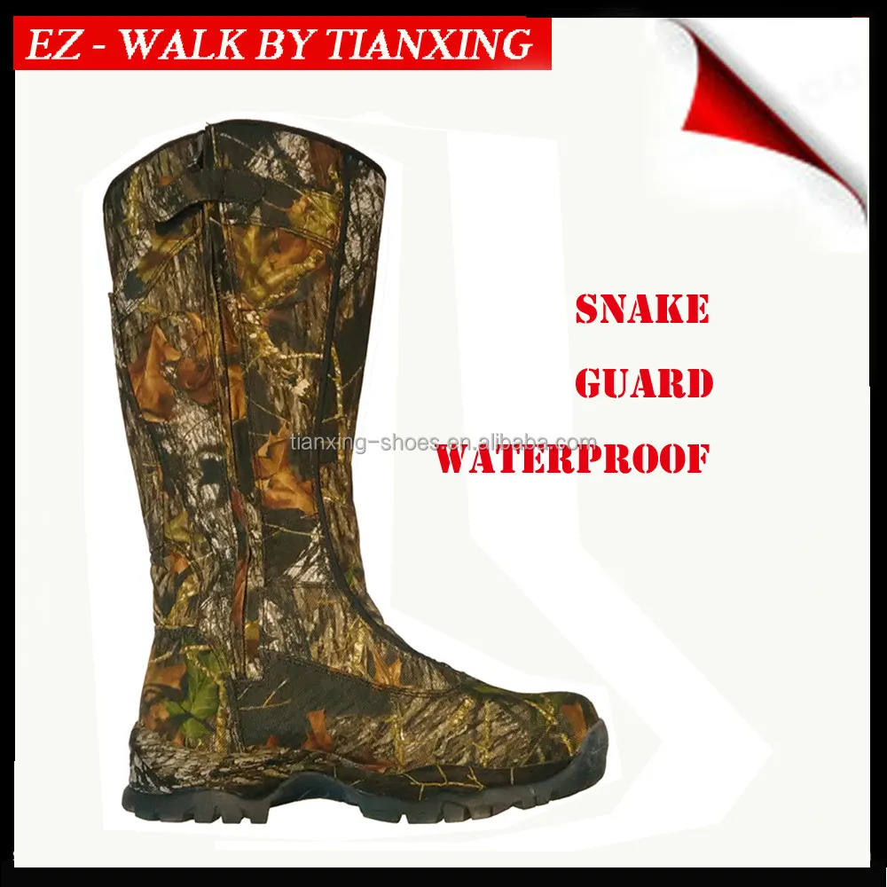 Snake boots Camouflage waterproof hunting boots