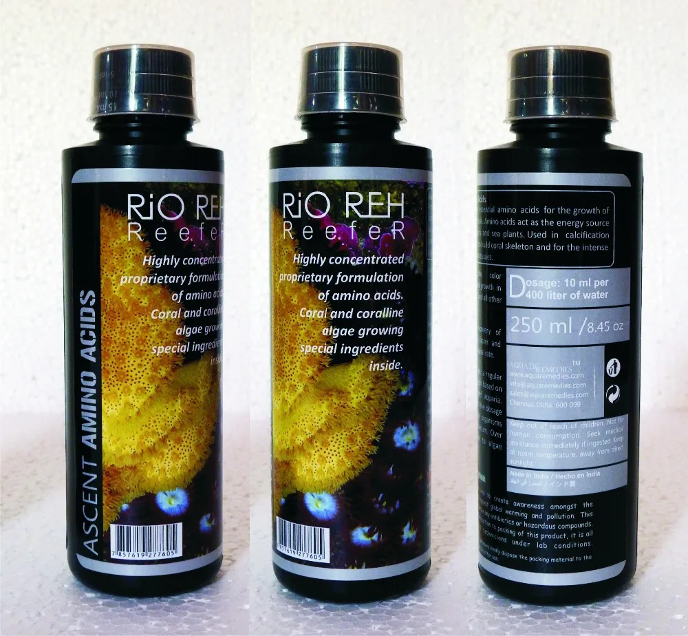 
Marine medicines / additives / supplements for growth & maintenance - strontium, calcium, iodide, traces, iron, magnesium 