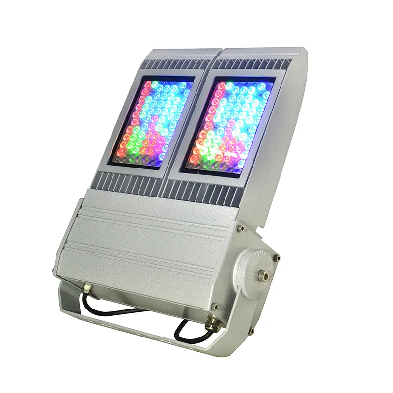 Hotel Wall Washer Outdoor Lighting DMX Control RGB RGBW 30W 50W 80W 100W140W 180W 200W LED Flood Light