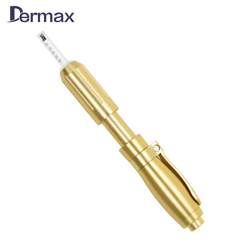 Gold Anti Wrinkle crosslinked ha 2 ml derm hyaluronic injector for hyaluronic pen with CE/ISO