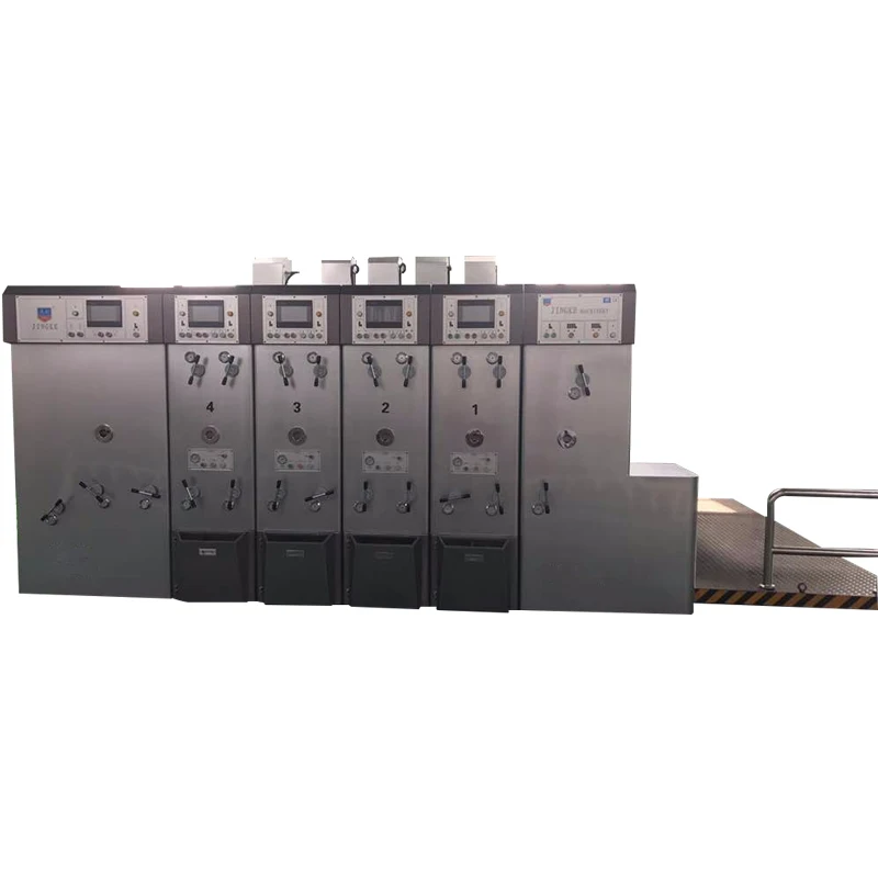 Automatic Set Box Making Machines/Corrugated Cardboard 3 Colors Printer&Slotter