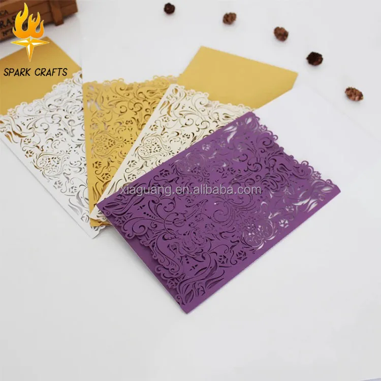 Professional manufacture Good Quality wedding card laser cut,laser cut wedding invitation card