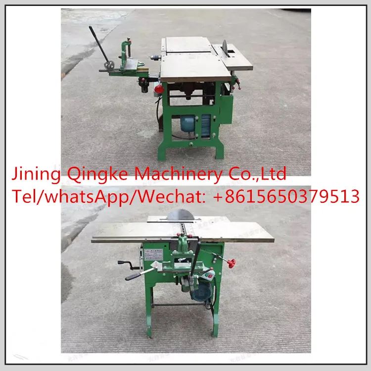 Multi-functional Planer Saw Bench Drill Electric Wood Planer Machine