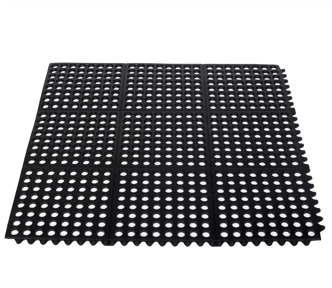 Anti-Slip And Anti-Fatigue Interlocking Cheap Rubber Floor Mats FOR LASHING BRIDGE  /Deck Mat/Boat Mat