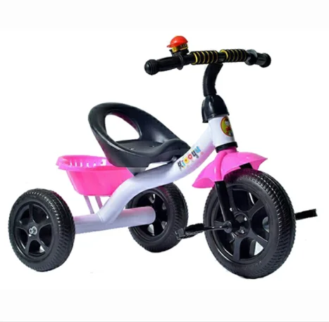 Three wheel plastic kids walking trike hot children tricycle for 2 to 5 years baby