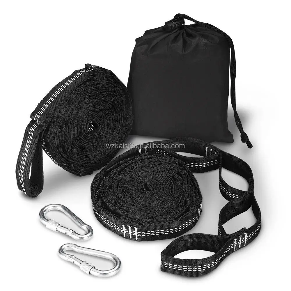 
Hot Selling High-tenacity Hammock Swing Tree Straps 