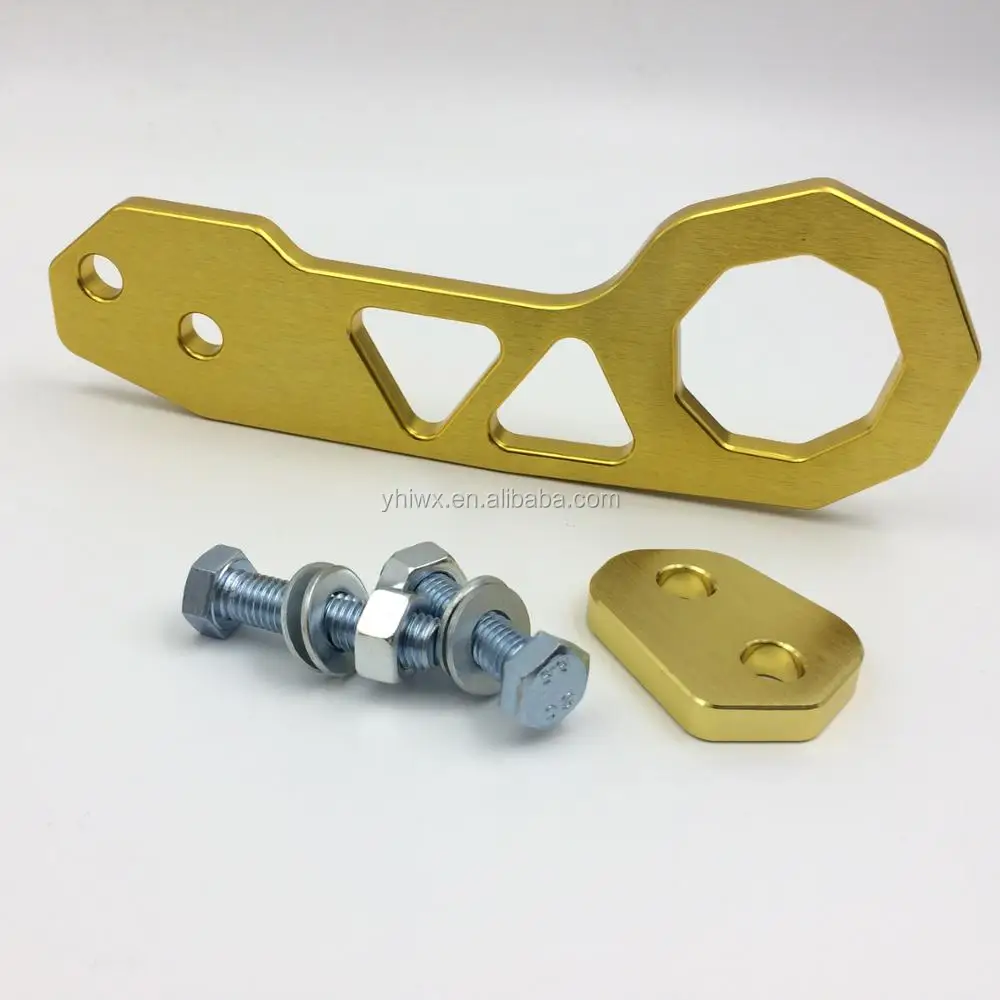 Универсальный алюминиевый передний буксировочный крюк для гоночных автомобилей