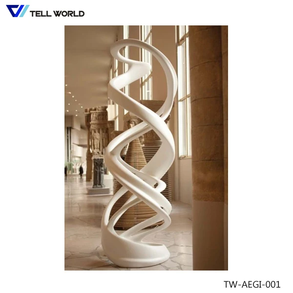 
Fashionable acrylic solid surface design wall show display stand furniture artwork 