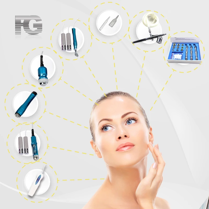 
Multifunction diamond microdermabrasion Dr skin 8 in 1 facial machine 